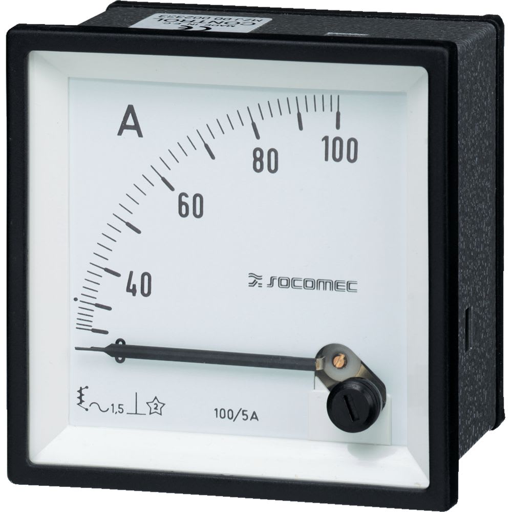 SOCOMEC - Amperemeter d72a90-a 25a-5in rechtsreekse aansluiting