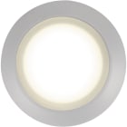 PSM LIGHTING - inbouw vloer- of wandlicht - rond - met opale plexi (OP) inox 316 2x beh.