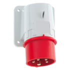 Bals - CEE opbouwtoestelstopcontact 3P+N+T 32A 400V IP44 Quick-Connect Ni