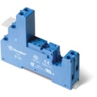 FINDER - Schroefaansluitvoet voor DIN-rail 35mm voor relais 46.52, blauw