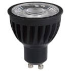 UNI-BRIGHT - REFLEX LED 6 - Zwart 6W- GU10 - 2700K