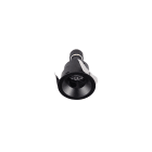 UNI-BRIGHT - Downlight encastré, orientable - noir - avec LED GU10 6w - 2700K - 560lm
