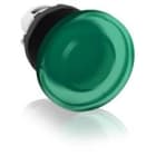 ABB - Paddestoeldrukknop Modulaire serie dia. 40mm, verlicht, groen