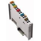 WAGO - 4-kanaals digitale ingangsklem DC 24 V 3,0 ms, lichtgrijs