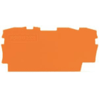 WAGO - TOPJOB Plaque d' extrémité 0,8mm, orange