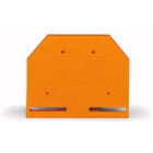 WAGO - Afsluit- en tussenplaat, 4 mm dik, Kleur: oranje