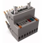 WAGO - JUMPFLEX® adapter, met 14-polige connector voor lintkabels conform DIN