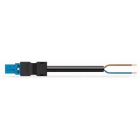 WAGO - CONNECTING CABLEPLUG - FREE END 2-POLE, BLUE