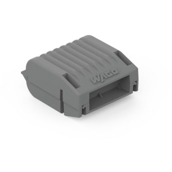 WAGO - Gelbox type 1, Serie 221 4mm2, 22x3, zonder connector grijs