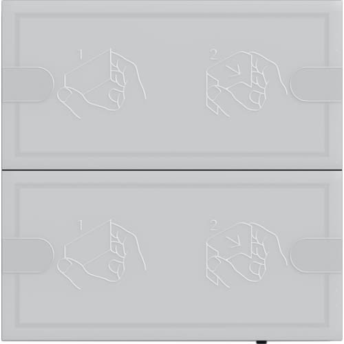 GIRA - KNX tastsensor 4 Komfort 2-v TS4 antraciet