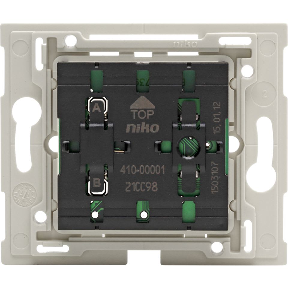 NIKO - Socle interrupteur RF avec 2 poussoirs