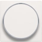 NIKO - Manette avec anneau translucide pour bouton poussoir 6A, blanc