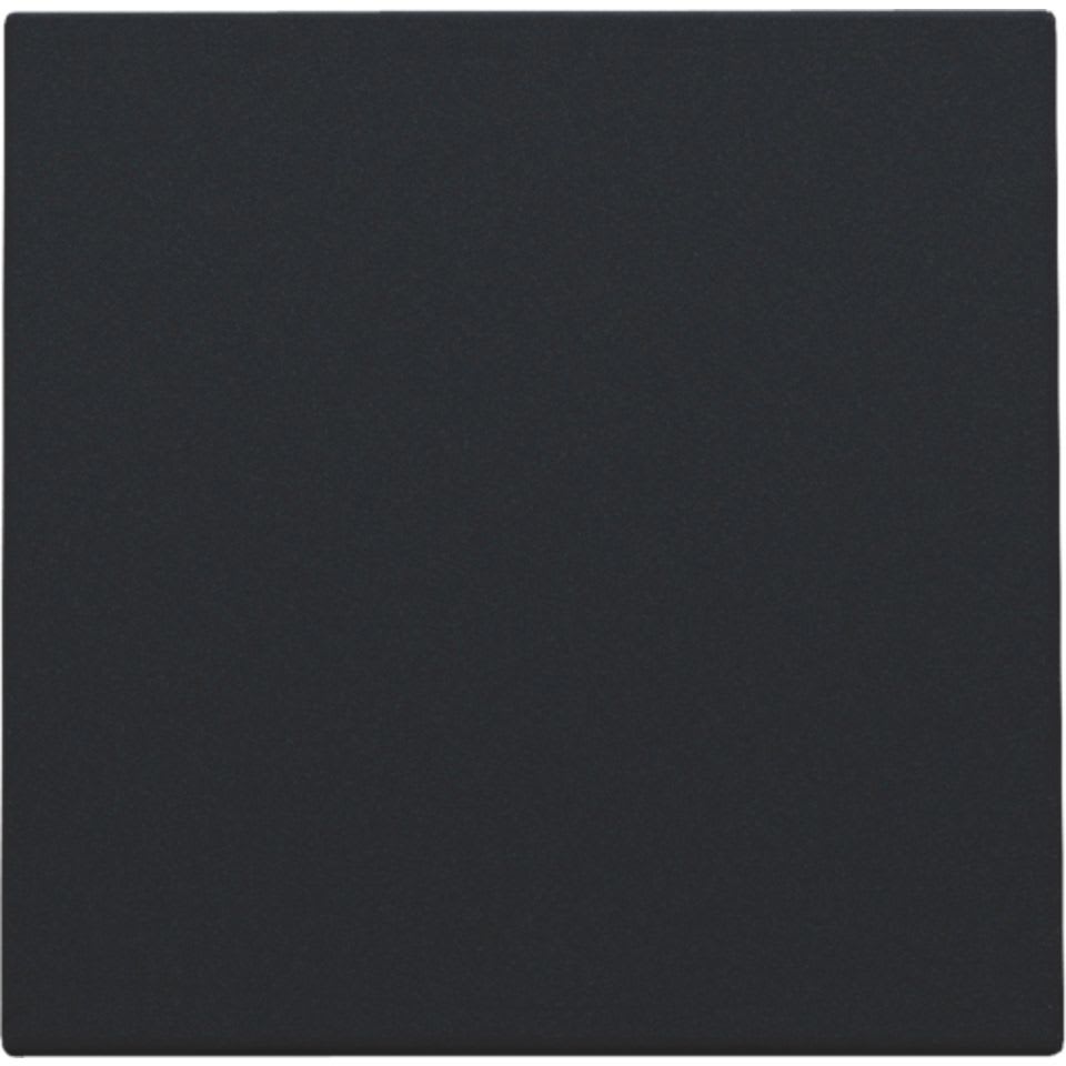 NIKO - Centraalplaat voor blindplaat, zwart