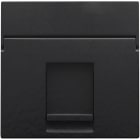 NIKO - Centraalplaat data 1x rj, piano black