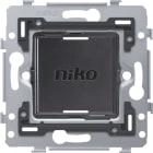 NIKO - Socle métallique pour interrupteur Zigbee® sans fil sur batterie, 71 x 71 mm, fi