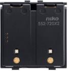 NIKO - Interrupteur sans fil sur batterie, double, Zigbee®, sans socle