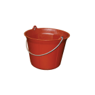 VINMER - Bouwemmer, PE / rubber, rood, 11L