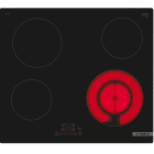 BOSCH - Vitrokeramische kookplaat 60cm 4 zones (1 variabele) TouchSelect zonder kader