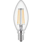 Philips Lighting - CorePro Lampe LED flamme B35 4.3W 40W E14 2700K 470lm CRI80 15000h