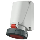 MENNEKES - Prise murale SoftCONTACT 63A 5P 6H 400V rouge IP67