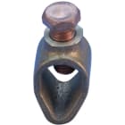 nVent Erico - Earth Rod Clamp, Rod to Conductor, Bronze, Gunmetal, 12,7 mm-12,7 mm dia, 50 mm²
