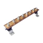 nVent Erico - Grounding Busbar, w/Insulators, Brackets and Fasteners, EE, 600 mm x 50 mm x 5 m