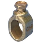 nVent Erico - Earth Rod Clamp, Rod to Conductor, Bronze, Silicon Bronze, 9,525 mm dia, #10 Sol