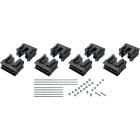 nVent Eriflex - FleXbus Steun kit verticaal voor geleider 960, 1280 en 1810mm2, 3 Polen + Neutra