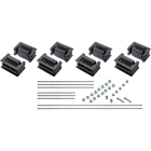 nVent Eriflex - FleXbus Kit de Supports à plat pour conducteur 220, 360, 545 et 640mm2, 3 Pôles