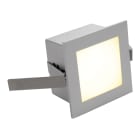 SLV Belgium - Frame Basic LED 1W wandinbouw PowerLED zilver grijs LED warm wit