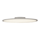 SLV Belgium - Panel 60 rond LED indoor plafondopbouwlamp zilvergrijs 3000K