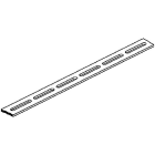 NIEDAX - Sleufmontageband met perforaties 8,5*70*75mm. B=30mm, D=4mm, L=2m, hot-dip