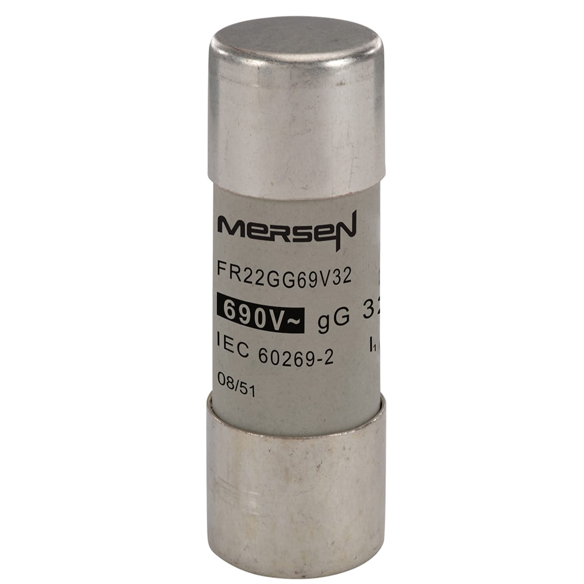 Mersen - Cylindrische zekering FR 22x58 gG 32A 690V