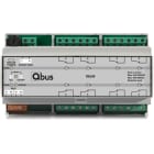 Qbus - Module de relais (8x 16A) avec commande manuelle et indication LED