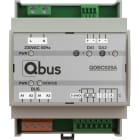 Qbus - Module Dali broadcast, 2 canaux pour 64 addresses DALI, 3 entrées + option LED