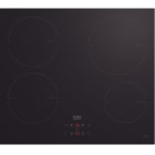 Beko - Kookplaat inductie, 4 zones, 60cm, timer, booster, geen rand
