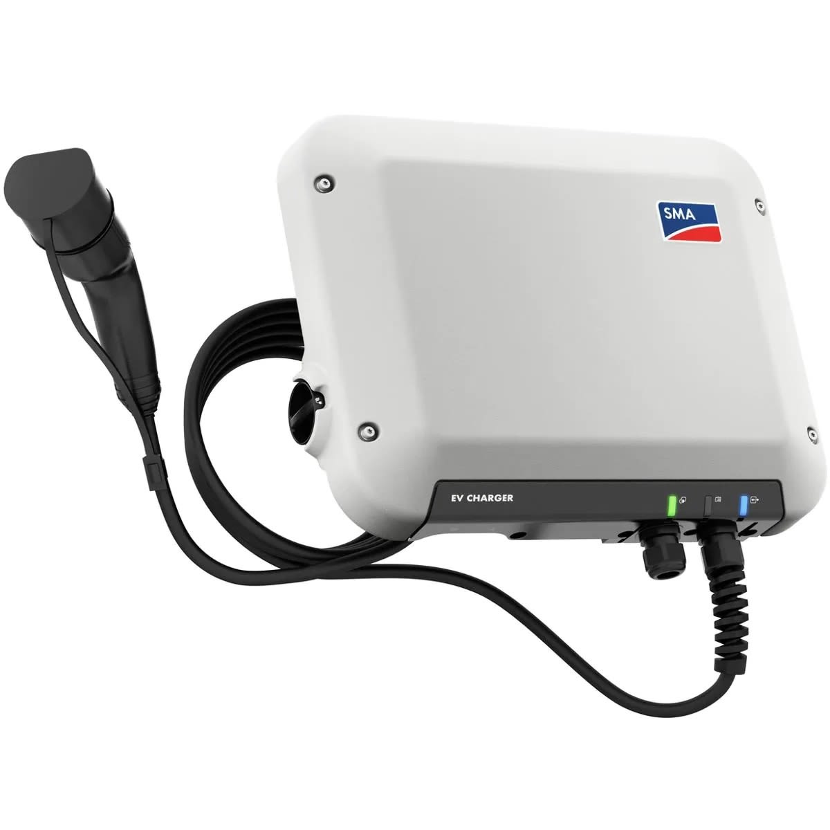 SMA PV inverters - EV Charger 7.4 - Station de charge AC 1P T2 avec câble 5m