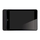 Basalte - Eve mini cover - rounded - brushed black