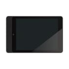 Basalte - Eve Pro 10.2   cover - rounded - brushed - zwart