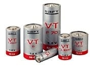 SAFT URA - batterie 3VNT D a baton (+2-2) cosses a souder