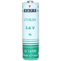 SAFT URA - Saft Lithium Batterij LS14500 3,6v 2,6Ah 1AA 14x50