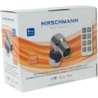 HIRSCHMANN - Connecteur IEC Push On femelle, coudé -