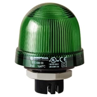 WERMA - LED permanent EM 24VAC/DC groen