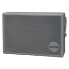 Apart - On wall speaker with back plate and U-bracket, 100v/6watt, Grey