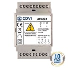 CDVI - Din Rail Voeding 12VDC 5A met batterijaansluiting in behuizing