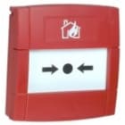RAS Safety en Security - Bouton poussoir rouge, no-470r, en54-11, boitier inclus