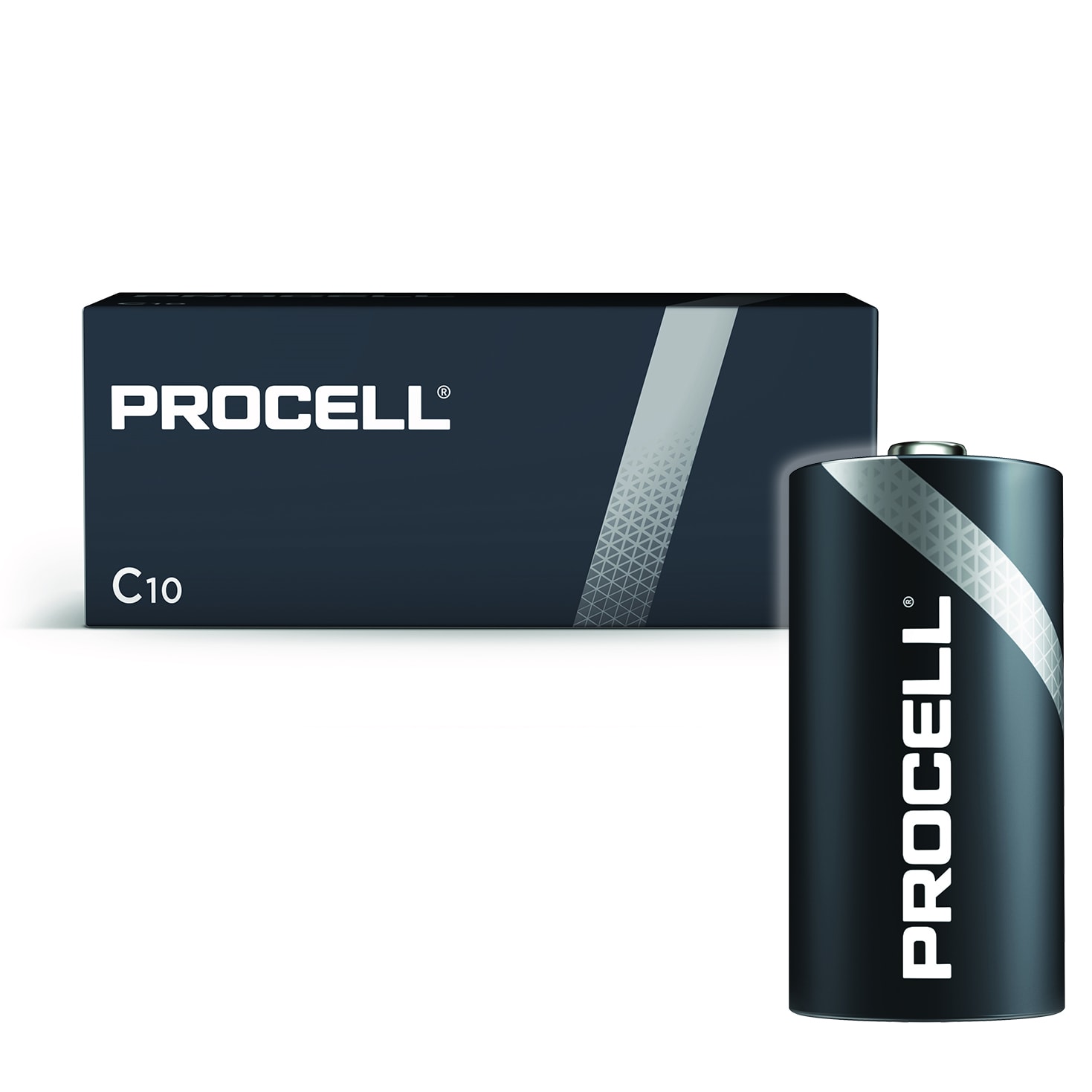PROCELL - Batterij Alkaline Duracell Procell - C - 1,5V - LR14 - doos 10 stuks