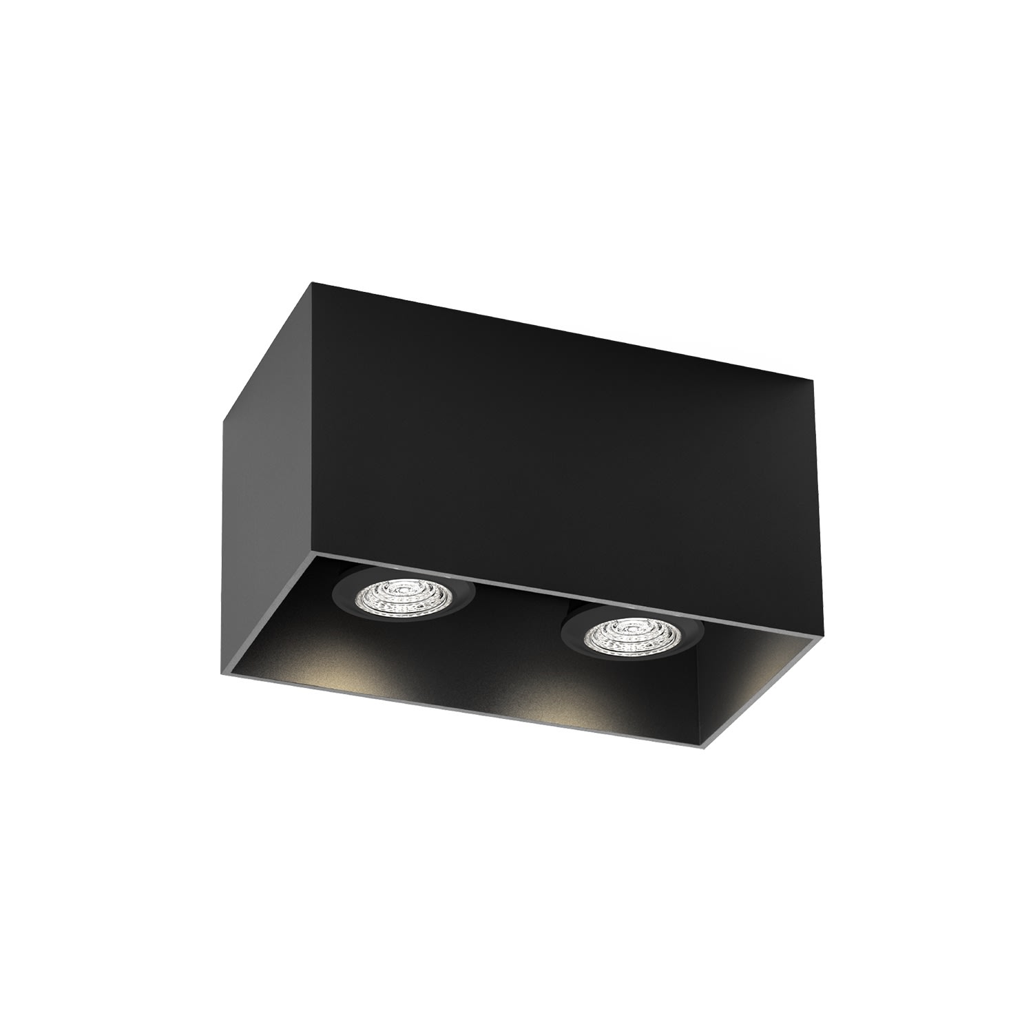 WEVER & DUCRE - BOX 2.0 PAR16 textuur zwart GU10 plafond binnen