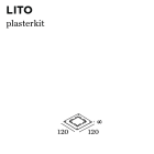 WEVER & DUCRE - LITO NEW PLASTER KIT - SMALL