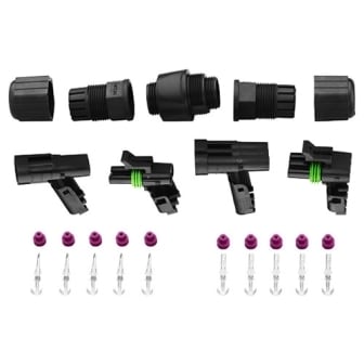 BOSCH SECURITY - MIC7000 IP67 Connector kit, geen MIC-DCA / MIC-WMB en toch extreme afd., 5 st.